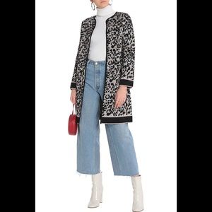 M Missoni Leopard-print cardigan (Sz 6)